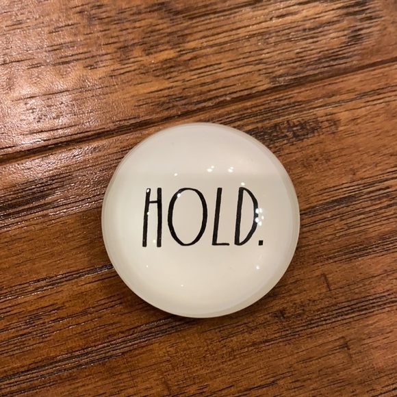 Rae Dunn  Glass Dome Magnet Set of 7 Enjoy hold dream one two four six - Picture 2 of 4